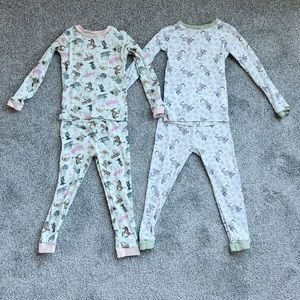 Burt’s Bees Jammies, 5T - long sleeve and pant set. Two set bundle.